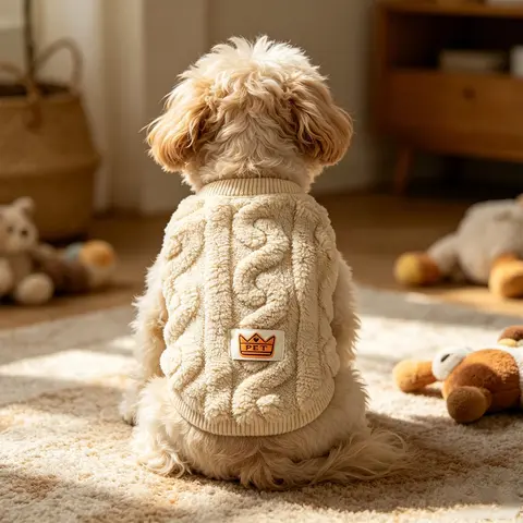 New Fall Winter Plaid Thick Pet Sweater, Soft Skin-Friendly Anti-Shed, Slim Fit Warm Underwear, Small Dogs Cats Kitten Clothes, Home Outdoor Wear
