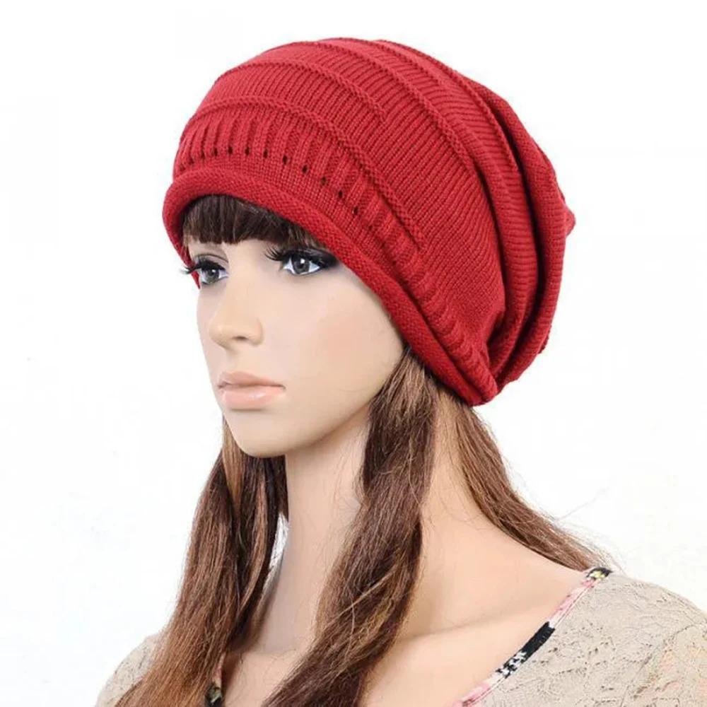 Stylish Oversized Slouch Hat for Winter Warmth and Comfort
