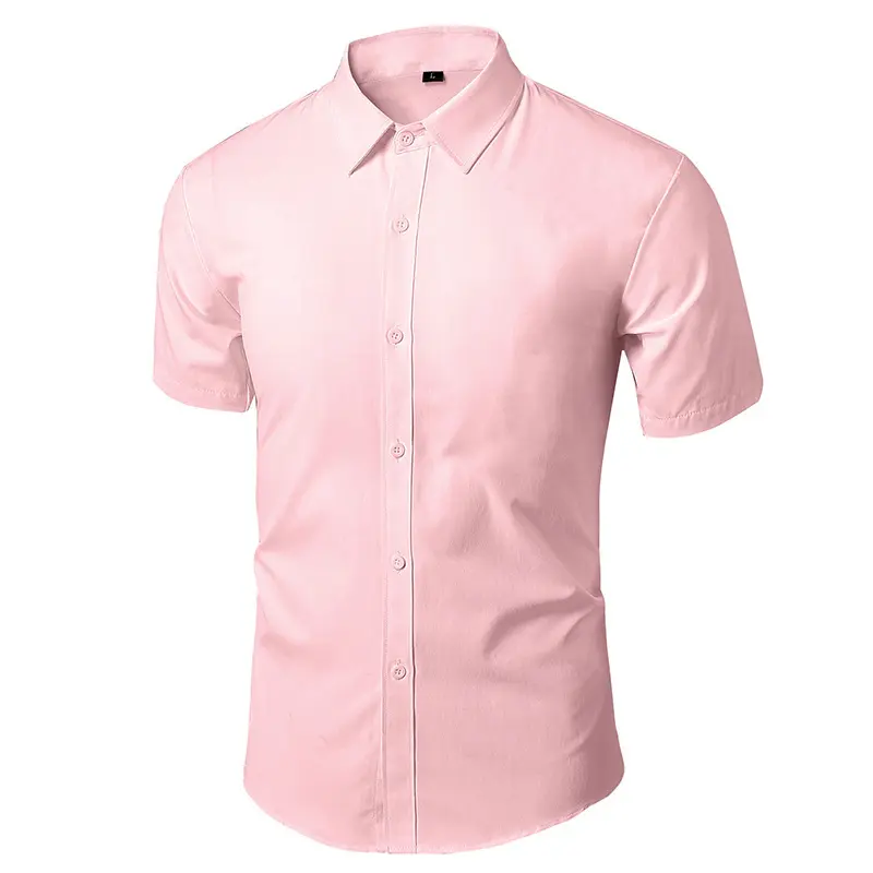 Short Sleeve Shirt Pink