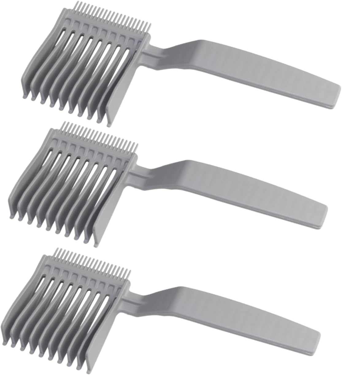 3-pcs Men's Barber Fade Combs Clipper Comb Gradient Comb Oil Head Caliper Comb Positioning Flat Top Comb