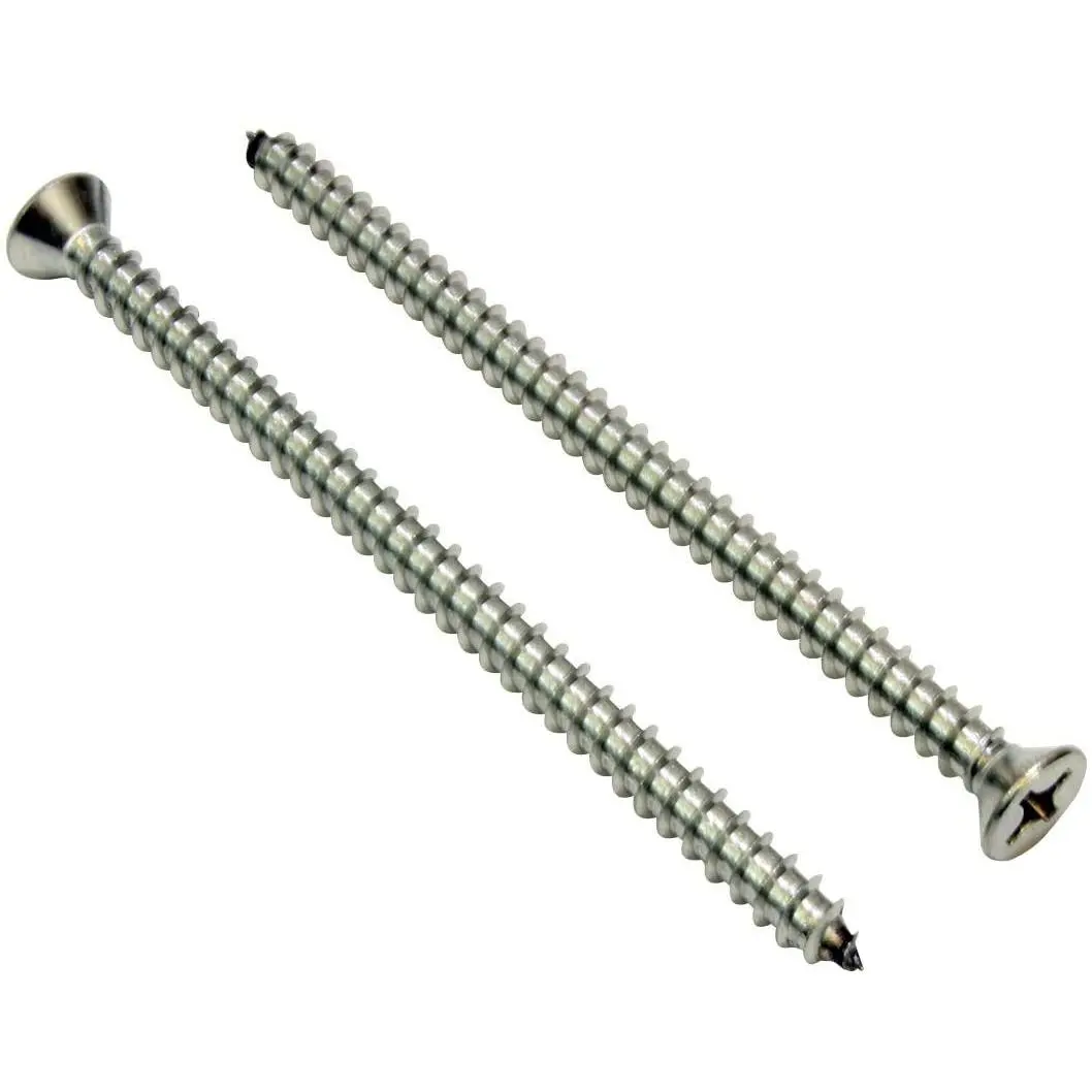 Flat   Screw- Choose Size (#10 x 2)