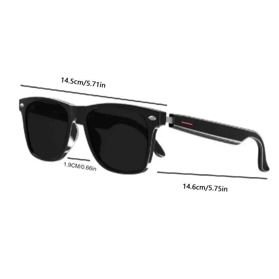 Smart Glasses with High-Quality Sound, Voice Calling, Bluetooth-Compatible with Fast Pairing, Large Capacity Long-Lasting Battery, Perfect Gift, Cool Gadget #GLOBAL PICKS