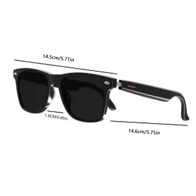 Product Introduction of Smart Glasses with High-Quality Sound, Voice Calling, Bluetooth-Compatible with Fast Pairing, Large Capacity Long-Lasting Battery, Perfect Gift, Cool Gadget #TOP PICKS 8