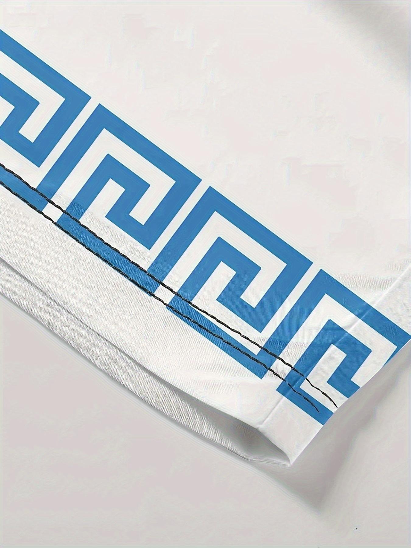 Men's casual round neck short sleeved T-shirt and drawstring shorts, with pockets and slightly stretchy fabric, suitable for daily and weekend wear