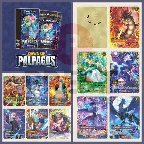 Palworld TCG CBP01 Dawn of Palpagos First Edition Factory Sealed Booster Box, Chinese Version, 2026 New Release, Palworld Booster Box