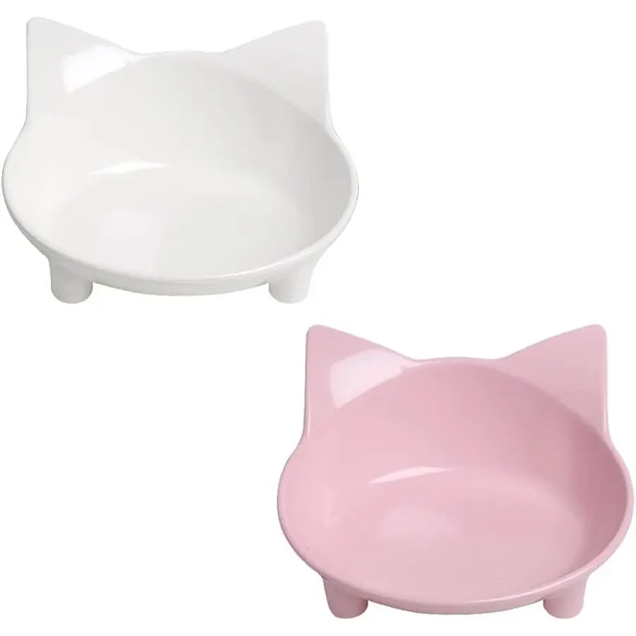 Non-Slip  &   Bowl – Wide, Shallow  Dish for   , Safe for Puppies & Rabbits
