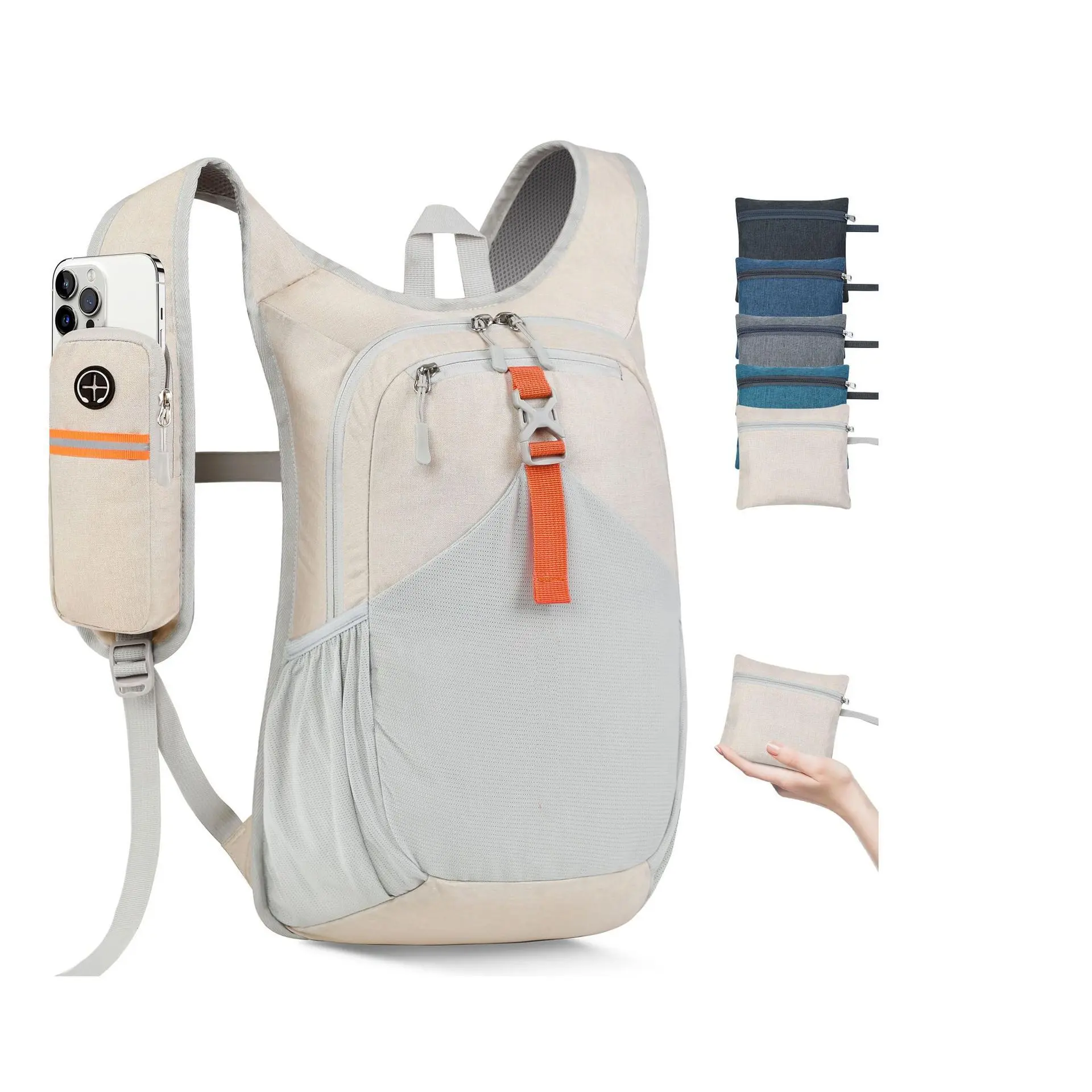 New Lightweight Breathable Water Resistant Hiking Backpack for Men Women Foldable Travel Daypack Outdoor Hydration Pack