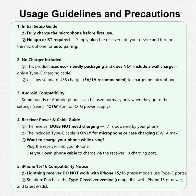 Professional Wireless Lavalier Microphone Lapel Mic with AI Voice Changing Mode, Smart Noise Cancellation - Portable Charging Case - For iPhone & Android phone, - Grade Sound for TikTok, YouTube, Vlog, Interview, Podcast