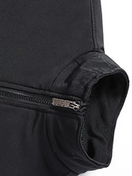 Men's casual zip-front outerwear