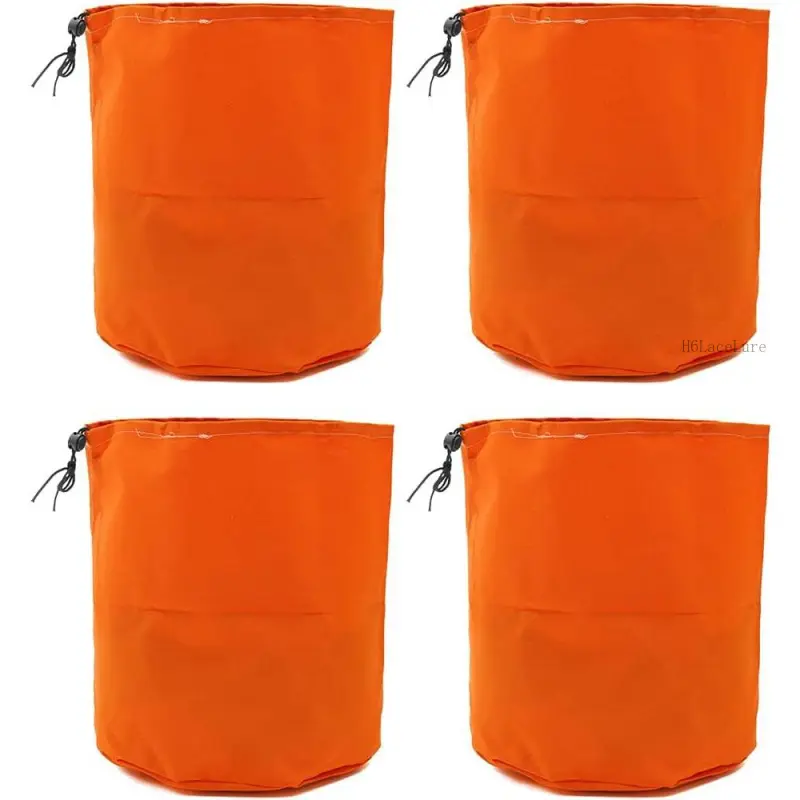 4pcs Lawn Mower Trimmer Engine Dustproof Waterproof Cover Bags fit for Echo Weed Eater Edger Pole Saw (Yellow)H6LaceLure