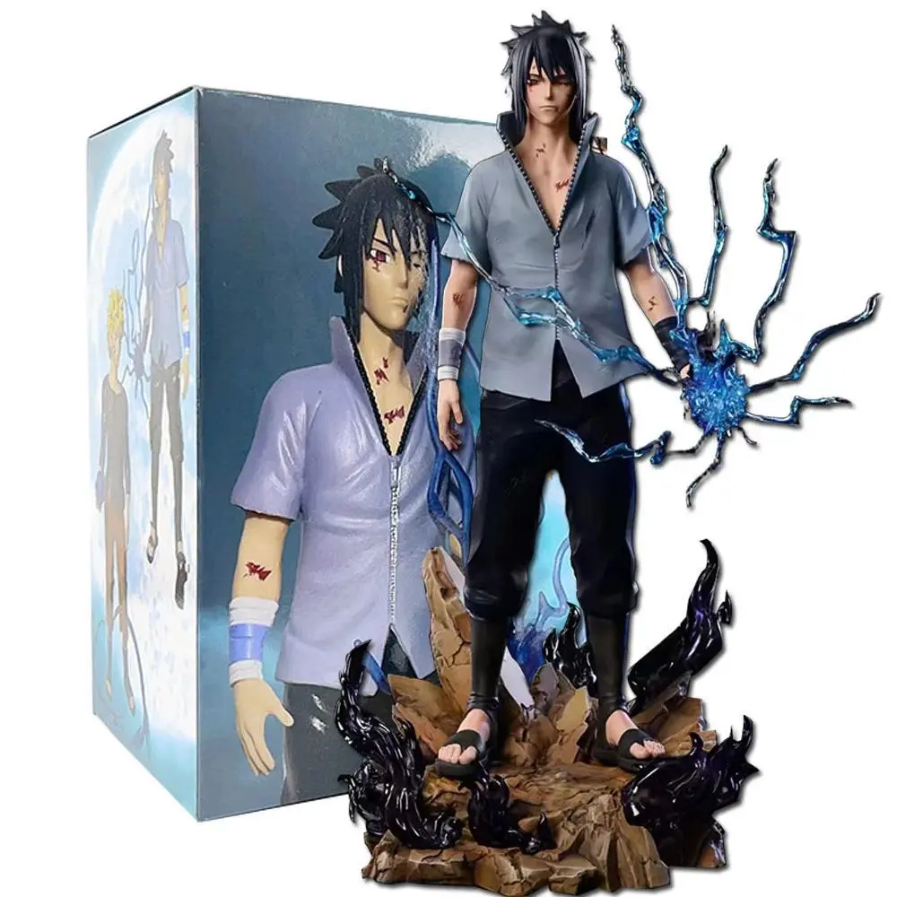 New Naruto Anime Figure Shippuden Model  GK Sasuke Pain Kakashi Action Figure Dolls Decorations PVC Toy Gift