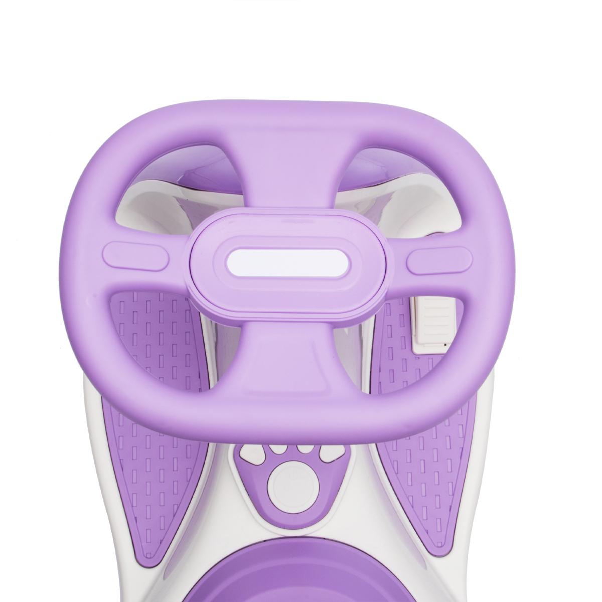 12V Kids ride on Electric Wiggle Car W/2-in-1 Smart Design,Controllable LED Lights,Flashing PU Wheels&Wide front auxiliary wheels,Triangular Stability Frame,5MPH Max Speed,Bluetooth Music,for kids 3-8