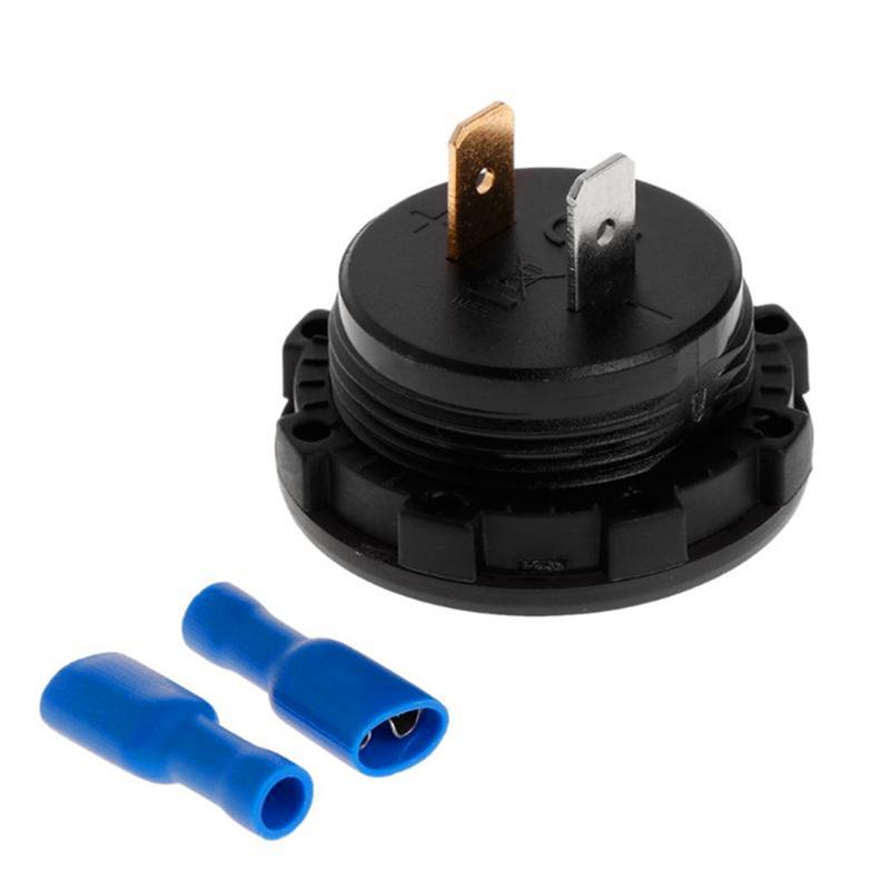 1pc DC 12V-24V LED Digital Voltmeter Ammeter Car Motocycle Voltage Current Meter Volt Detector Tester Monitor Panel Blue/Red/Green