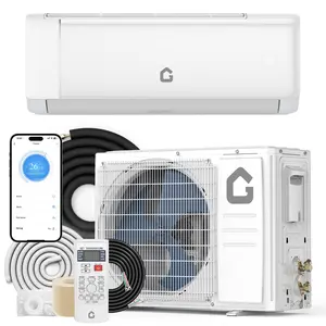 12000 BTU Mini Split Air Conditioner & Heat Pump – 21 SEER 230V Ductless Inverter High Efficiency Quiet Wall Mounted System – WiFi & Remote Control – Ideal for Home Living Room Garage Office
