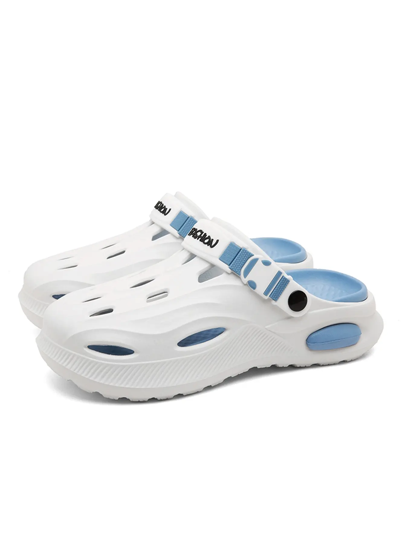 Men's Fashion Eva Clogs, Anti-Slip Lightweight Comfortable Sandals, Wide Fit Slip-On Shoes for Indoor Outdoor Use, All Seasons, Non Slip Breathable