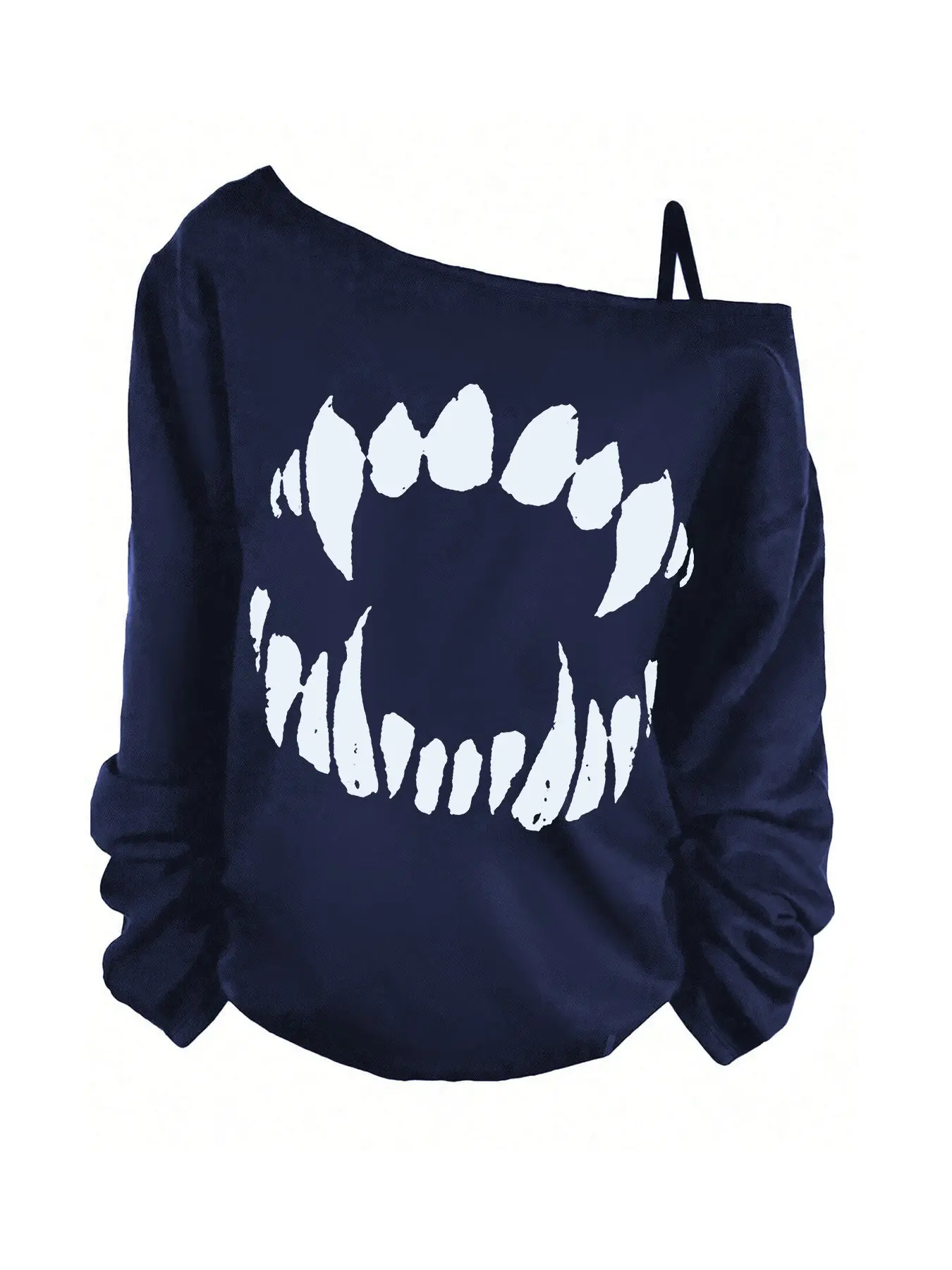 Women's Spring Loose Fit Long Sleeve T-Shirt, Casual Comfortable Fashion Print Top, Lazy Style Home Wear, Essential Wardrobe Item