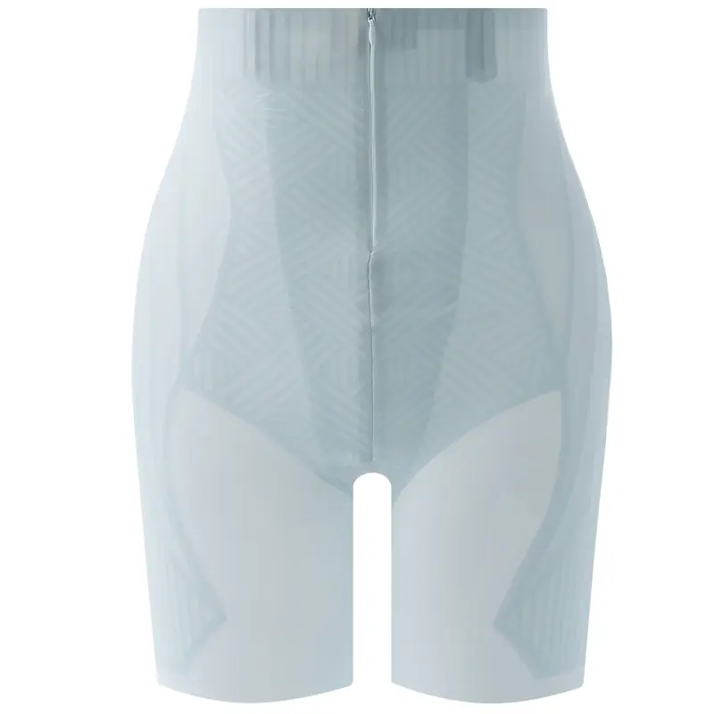 Women High Waist Zipper Shapewear Shorts, Tummy Control Butt Lifter Body Shaper, Postpartum Seamless Slim Shaping Underwear Shorts