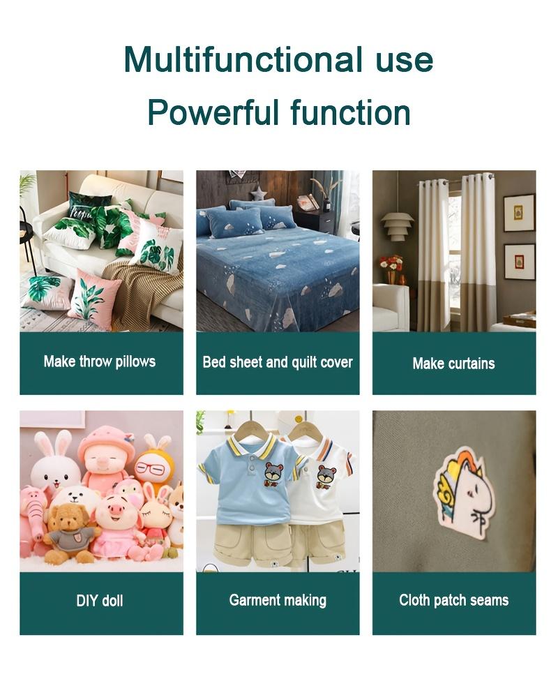 Sewing Machine, Mini Full-automatic Multifunctional Sewing Machine for Home Use, Mini Desktop Electric Sewing Machine for Eating Thick Clothes for Home Use