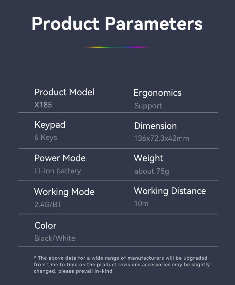 Bluetooth 5.2 RGB 2.4G Wireless Dual-Mode 6 Buttons Silent For MacBook Tablet Laptops Computer gaming mouse Bluetooth 5.2 RGB 2.4G Wireless Dual-Mode 6 Buttons Silent For MacBook Tablet Laptops Computer gaming mouse