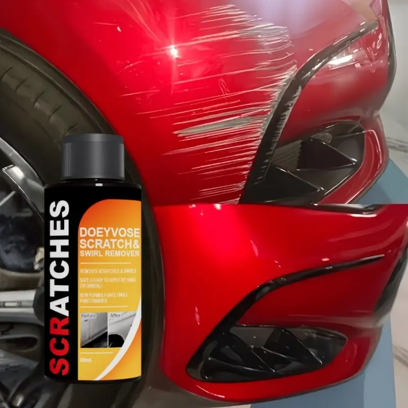 Car Scratch Remover Gel, Minor Car Scratch Repair Paste, Paint Restorer, Suitable for Various Paint Colors, Vehicle Surface Restoration and Maintenance