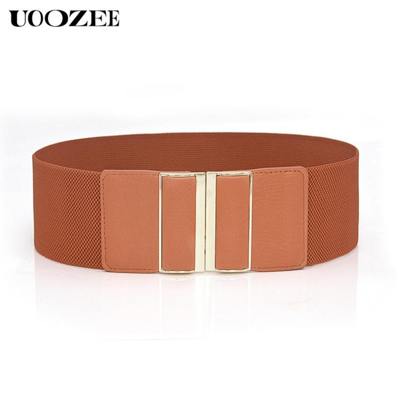 UOOZEE-LIVE Women's Fashionable European and American style belt for women to decorate coats and dresses, belts to tighten waist, elastic waistband for suits