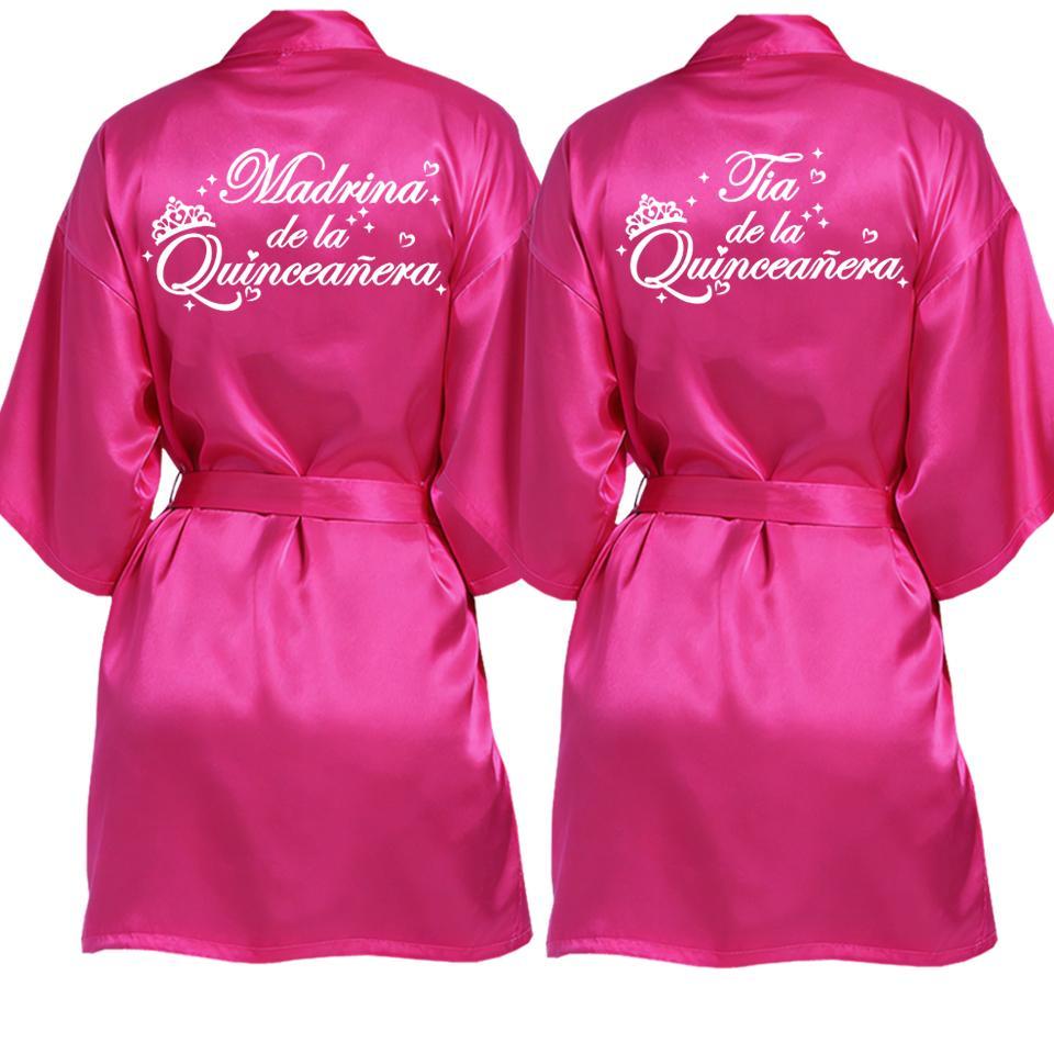 2 Pcs Elegant Quinceañera Celebration Gown Mis Quince Años Robe Girls 15th Anniversary Bathrobe for Birthday Party