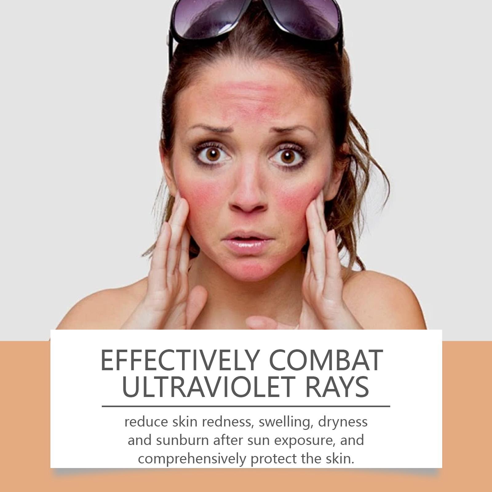 EELHOE Physical Sunscreen SPF 50, Daily Face Sunscreen for Anti-Aging & Deep Hydration, Non-Greasy Lightweight UV Protection, Vitamin E Moisturizing Lotion for All Skin Types