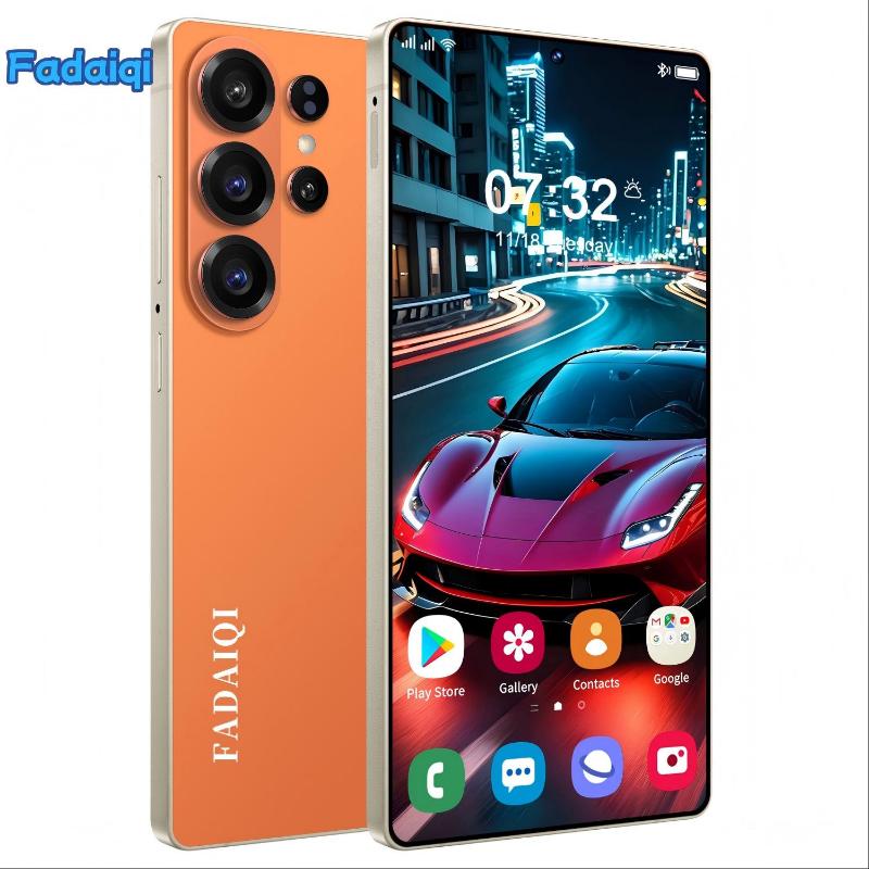 2026 New Ultra Smartphone,Dual SIM Android Smartphone with Pen and Facial Recognition,rounded corners,6.9Inch Screen HD Display,  8+20mp Camera, 4g Network, USB PD Charging ,Long-Lasting4400mAh Battery,Fast Charging, OTG Function flash sale