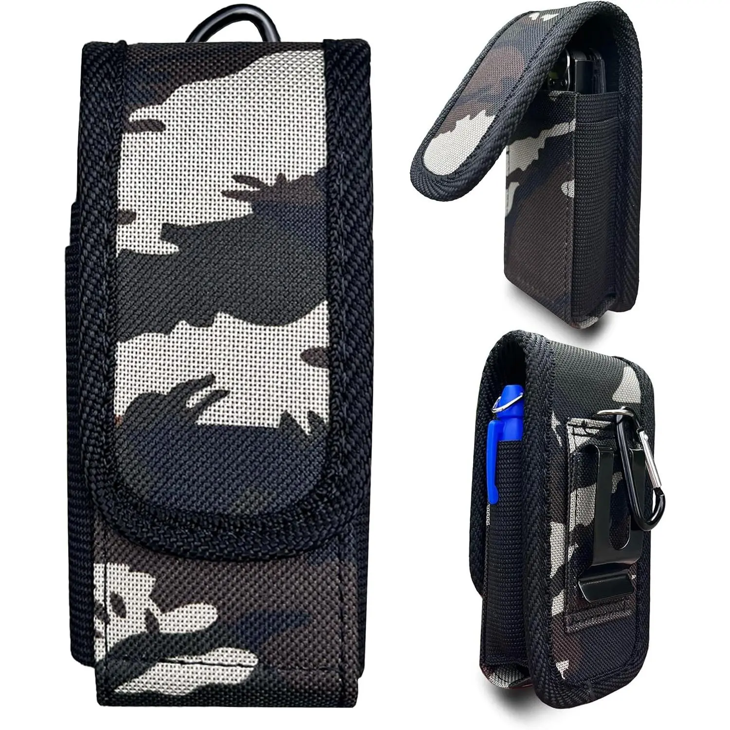 Multitool Sheath, EDC Belt Pouch Organizer for Men,Tool Sheath Compatible with  Folding Tool, Small Belt Tool Holster Holder with Clip and Loop, Closure