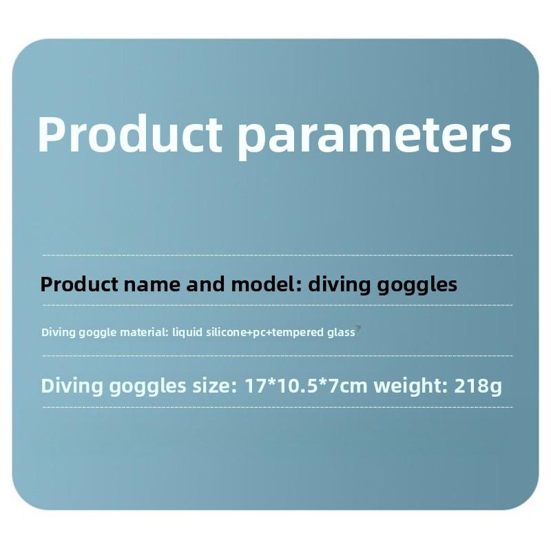 Swimming diving goggles, nose protection, integrated silicone mask, scuba deep water snorkeling equipment, diving mask     stealth snorkel