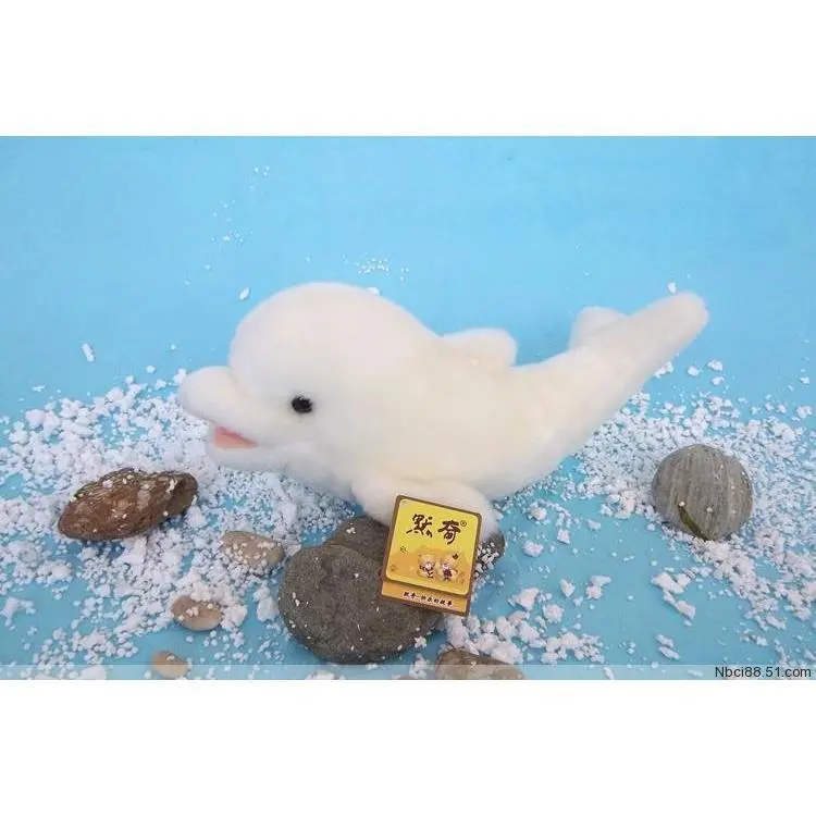 75cm Blue Plush Dolphin Toy High Quality Soft Stuffed Sea Mammal for All Ages Lovely New Doll Gift for Hugging And Play