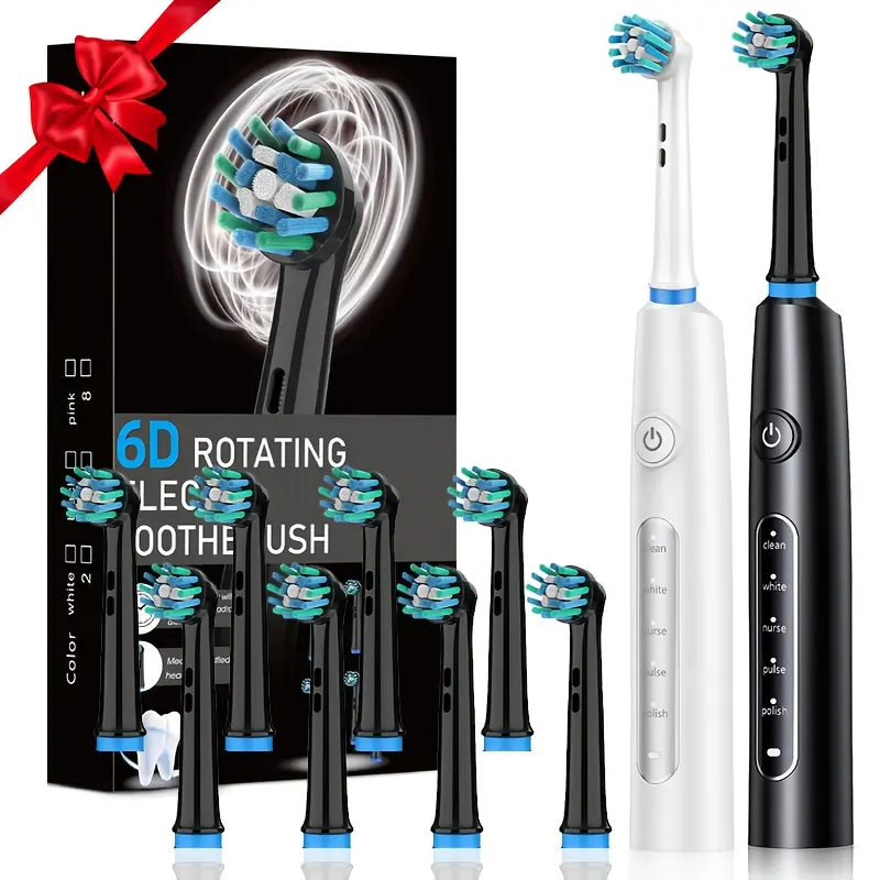 Smart Rotating Electric Toothbrush for Adults, High-Quality Oral Care Tool, Efficient Cleaning Experience, Ideal for Daily Use