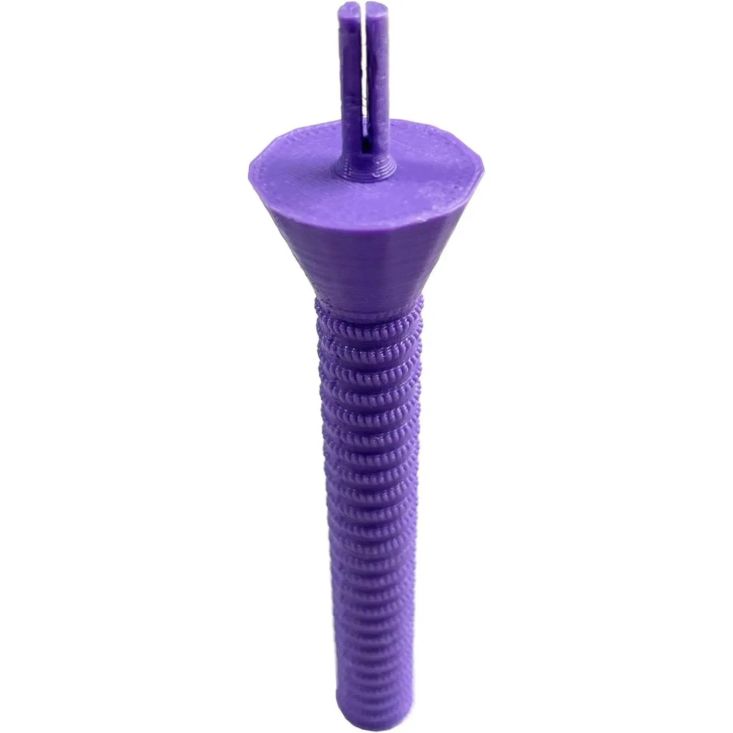 Purple Paper Flower Rolling and Quilling Tools, Paper Flower Center Tool, Plastic Slotted Rolling Curling Quilling Tool to Help Roll Paper Flowers