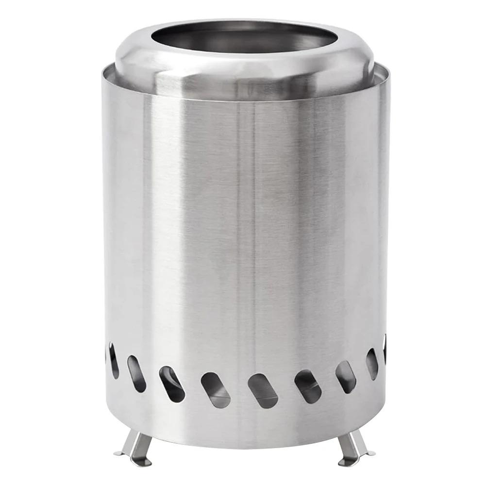 Smokeless Tabletop Fire Pit Indoor Outdoor Table Top Firepit Mini Fire Pit Wood Burning Or Pellet Fueled Portable Bonfire