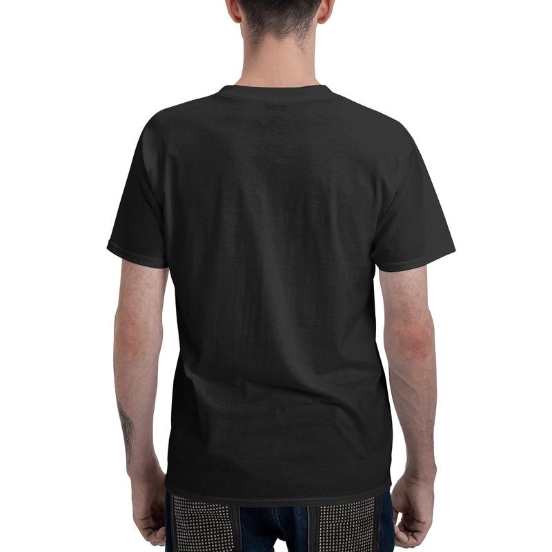 Funny Rooster Chicken Farm Animal Humor Bird Lovers T-Shirt Cotton T-Shirt Black Round Neck