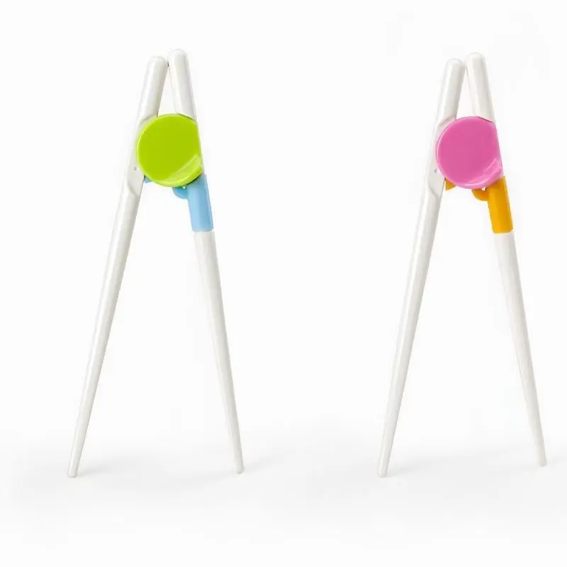 2-Pack Panda Ear Chopstick Trainer, Kids & Adults, Beginner Friendly, Detachable Utensils, Practical Dining Tool, Easter Gift Idea
