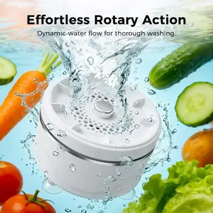 Fruit and Vegetable Washing Machine, Wireless Portable Food Purifier, Automatic Vegetable Cleaner Device for Fruits, Meat & Tableware, Kitchen Gadgets Gifts