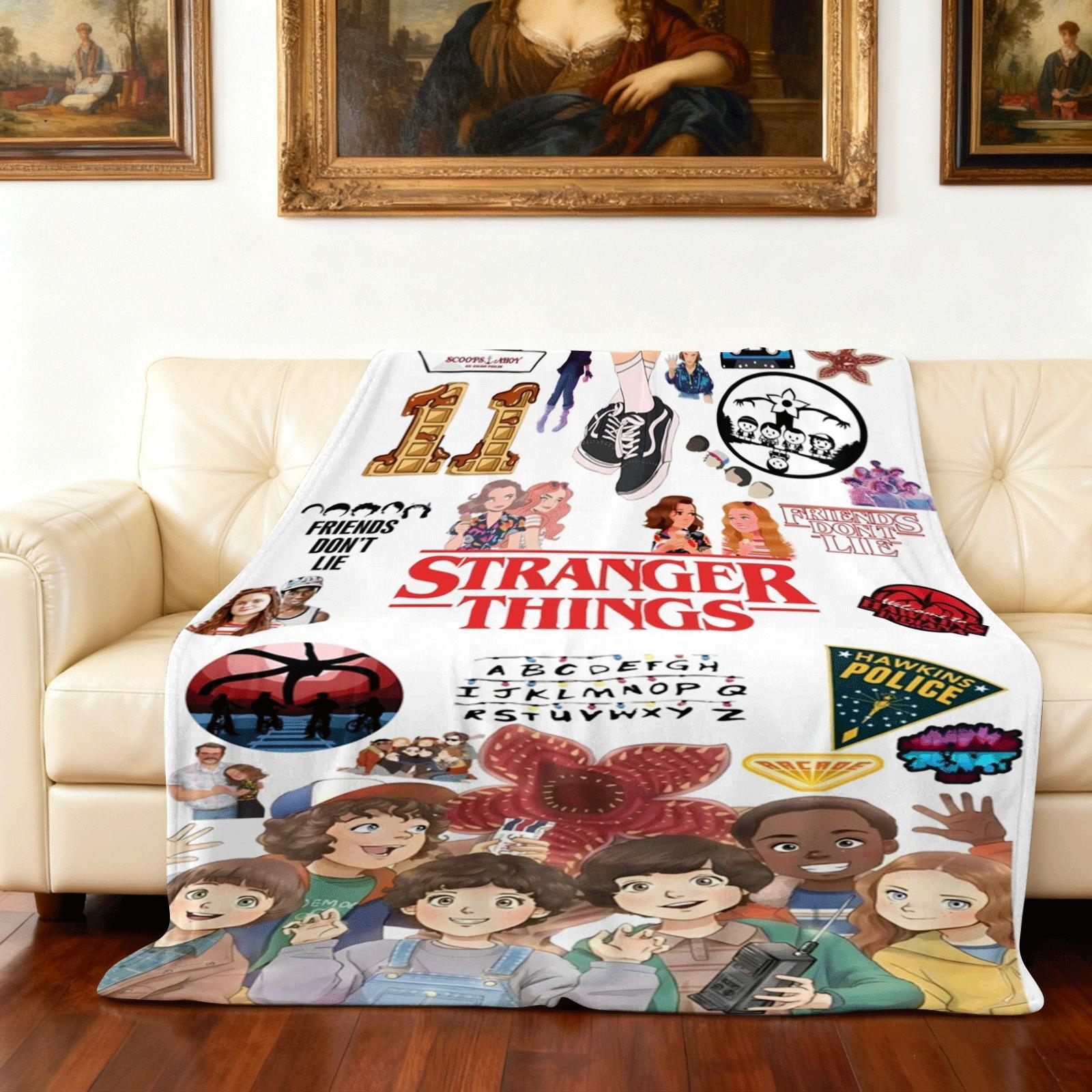 TV Blanket Suitable for Sofas, Bedrooms, Living Rooms, Beds, and Chairs Soft and Warm Blanket - Lightweight Flannel Adult Gift Perfect for Family or Friends Durable and Comfortable