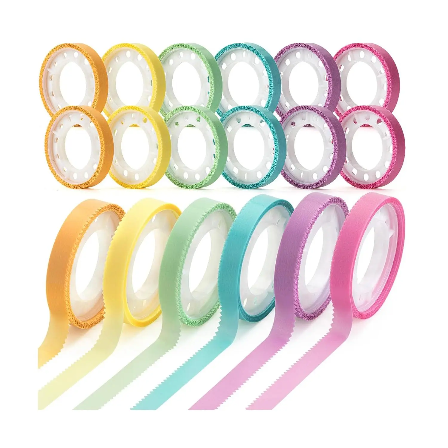 - Highlighter Tape, 12 Rolls, 0.31" x 16.5 ft | Pastel Transparent Marking Strips, Removable Highlighter Tape, Annotation Supplies for Teachers, Students, Reading