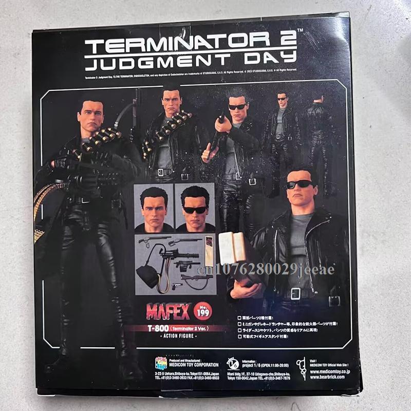 IN Stock MAFEX 176 199 Mafex The Terminator 2 Judgment Day T-800 6-Inch Action Figure Collection Model Toy Birthday Gifts 18cm