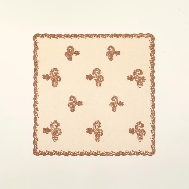 Boho Style Paisley Pattern Square Scarf, Vintage Style Headscarf for Women, Fashion Accessories for Daily Wear, Paisley Print Shawl