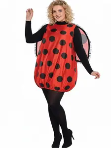 Ladybug Costume Set Cosplay Party Carnival Outfit Costumes for Dress up and Cosplay Insect Fancy Dress Outfit for New Year Parties
