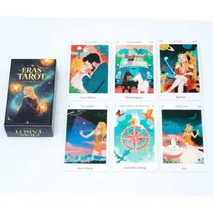78-Card Tarot Deck for Divination and Prophecy, Fun Party Game, Ideal for Casual Gatherings, Engaging Tabletop Activity