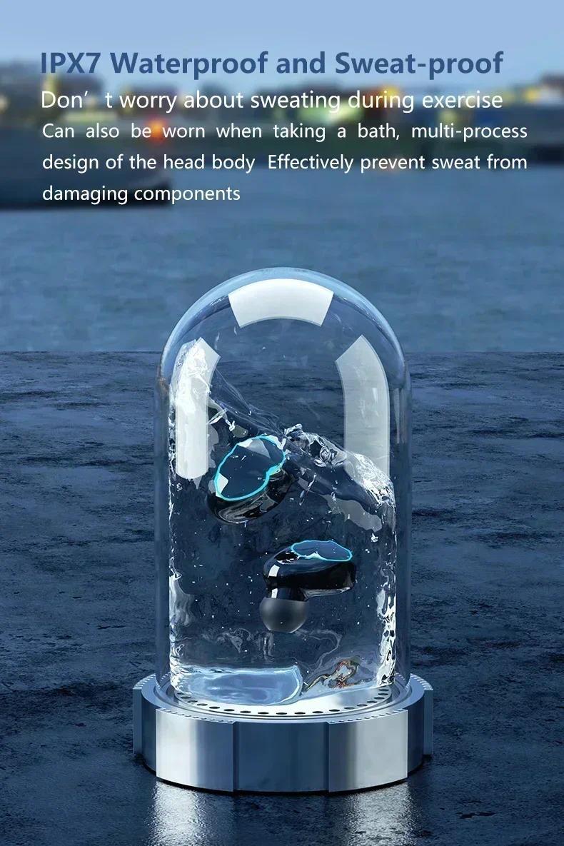 M10 Wireless Headphone Bluetooth Earphones Waterproof Earpieces Sport Earbuds  Music Headset in-ear esrbuds audio bluetooth-compatible video