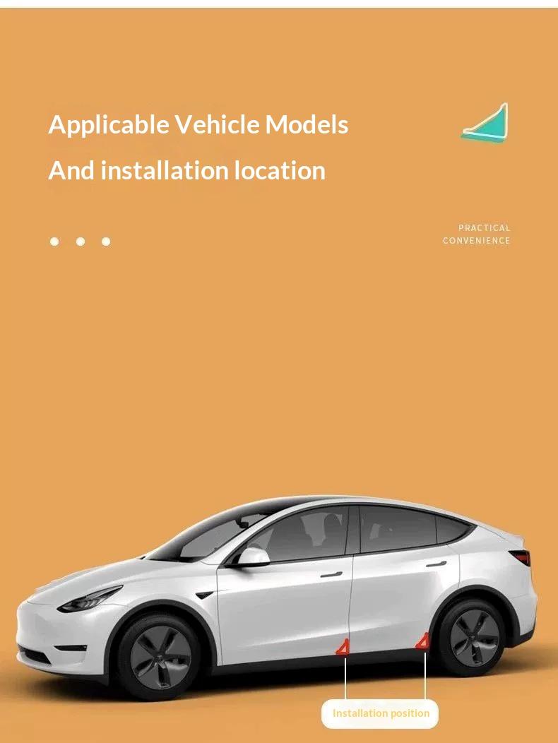 Car door anti-collision corner protector, door edge anti-scratch strip, anti-scratch anti-collision sticker, exterior modification creative corner protector