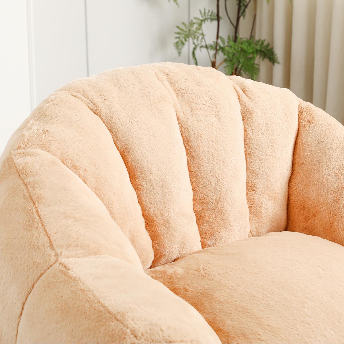 Bean Bag Chair, Bean Bag Sofa Chair with Armrests Stuffed High-Density Foam, Lazy Sofa Comfy Chairs BeanBag Chair for Adults in Living Room,Bedroom Reading