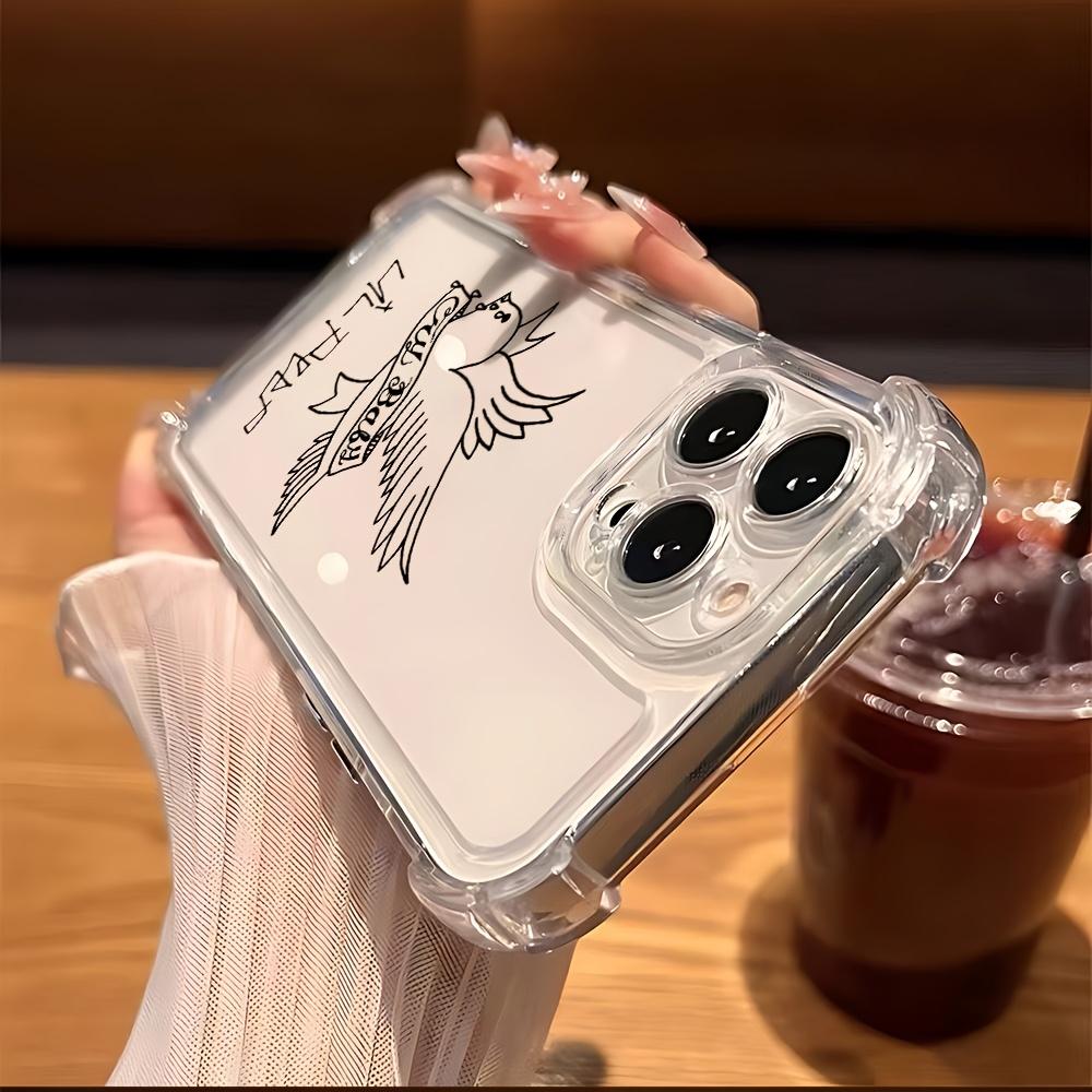 Popular Rapper Lil Peep'S Hell Boy Phone Case Is Compatible with for iphone Models 17, 16, 15, 14, 13, 12, 11 Pro Max, X, XR, XS Max, Air, 8, And 7 Plus, Featuring a Transparent Soft Back That Is Drop-Resistant, Lil Peep Case, Lil Peep Ph, Handy Cover