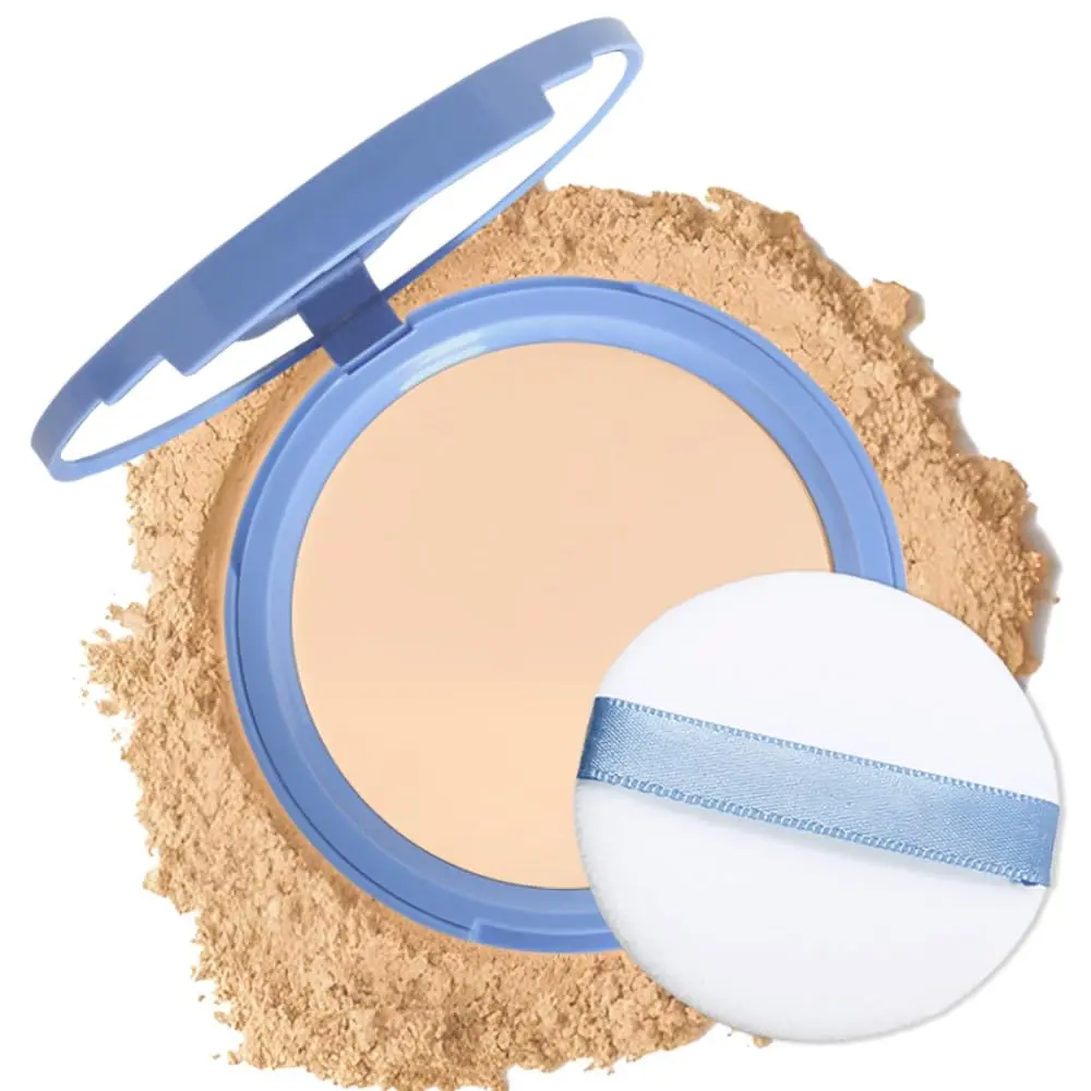 Oil Control Compact Powder for Women, Matte Full Coverage Setting Powder - Waterproof, Long-Lasting Makeup for a Smooth Flawless Finish, Natural Beige, 0.35 oz, Cosmetic, Beauty Products, Makeup Setting, Matte Full Cover Powder