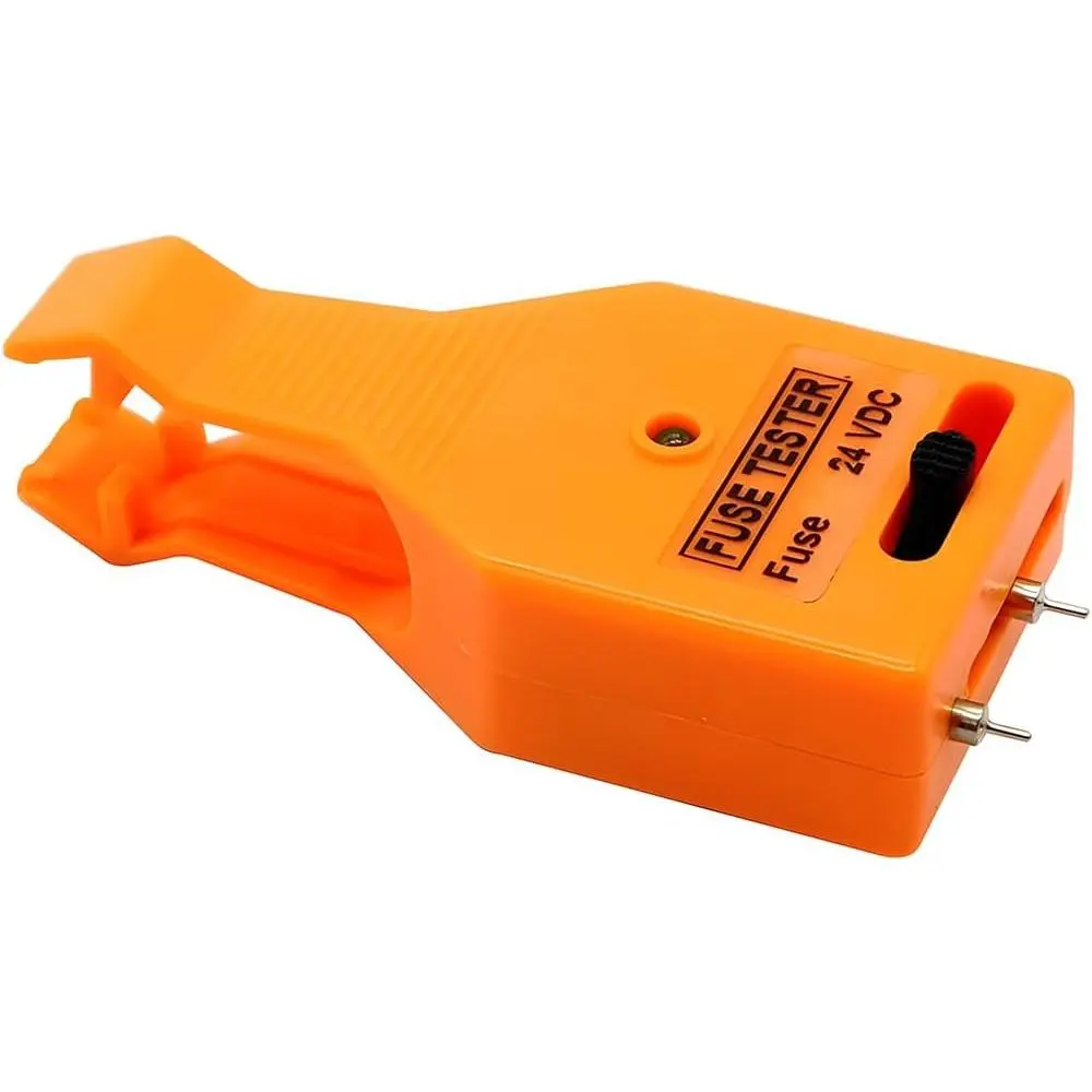 DC 24V  ATO/ATC  and Glass Tube Fuse Tester Puller, Multifunctional   Fuse Checker with LED  Light, Auto , Fit for Small Medium Large