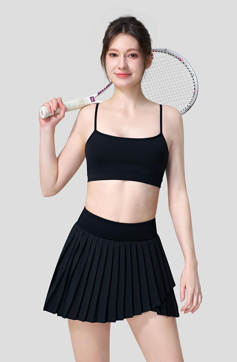 Beuty back Sports Bra Thin-StrapOuterwear-Style Yoga & Pilates Fitness Top for Women